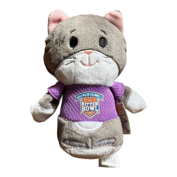 Hallmark Itty‎ Bitty Kitten Bowl Cuddles Plush Toy Stuffed Animal 5” - Picture 1 of 8